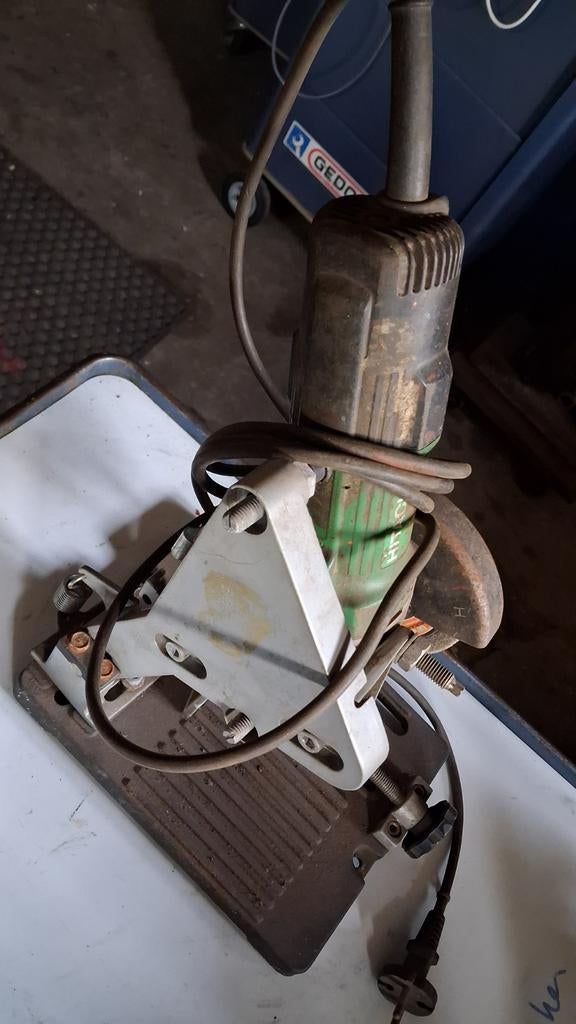 Slijpmachine, stoffensnijder, verffohn, slijptol, Ophalen