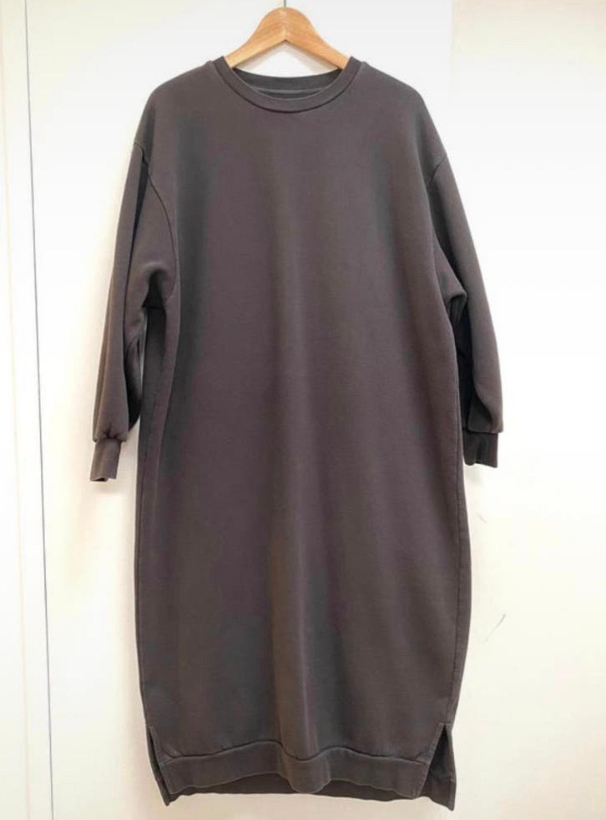 Ame antwerp sweatstof jurk maat s, Ophalen of Verzenden, Zo goed als nieuw, Maat 36 (S), Grijs