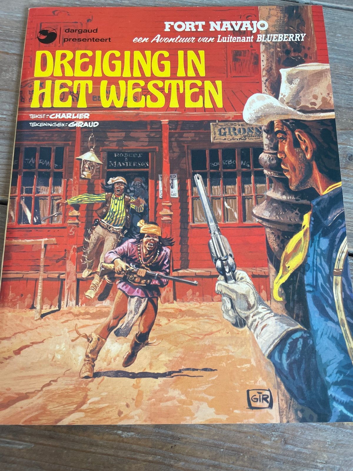 Luitenant Blueberry - Dreiging in het Westen (Fort Navajo), Boeken, Stripboeken, Eén stripboek, Ophalen of Verzenden, Gelezen