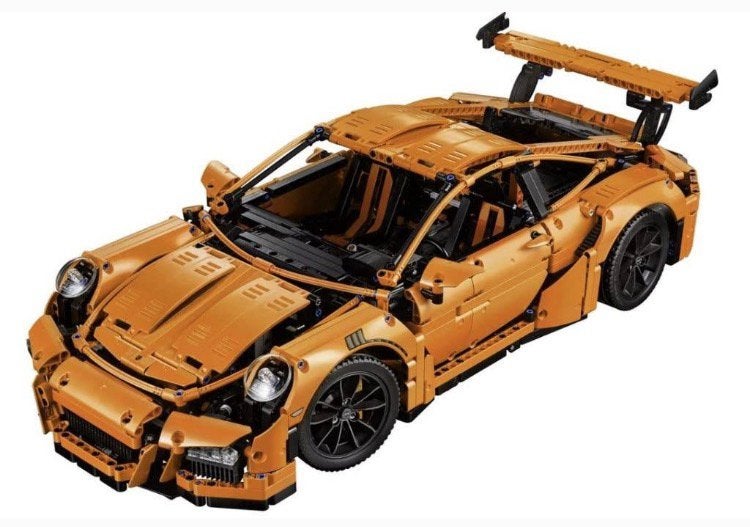 Lego 42056 Porsche 911 GT3RS, Ophalen of Verzenden, Zo goed als nieuw