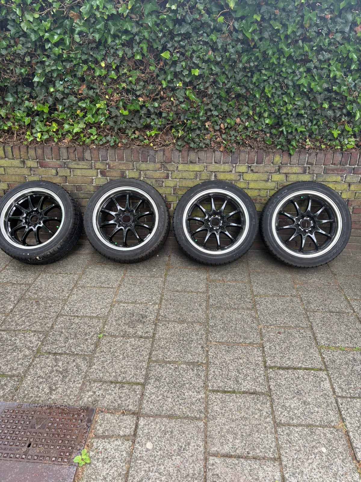 Mooie velgen met banden, Auto-onderdelen, Banden en Velgen, Ophalen, 17 inch, All Season, Band(en)