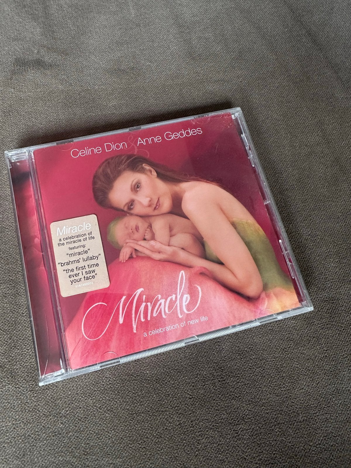 Celine Dion & Anne Geddes - Miracle CD (Pop, Album), Ophalen of Verzenden, Gebruikt, Pop, Album