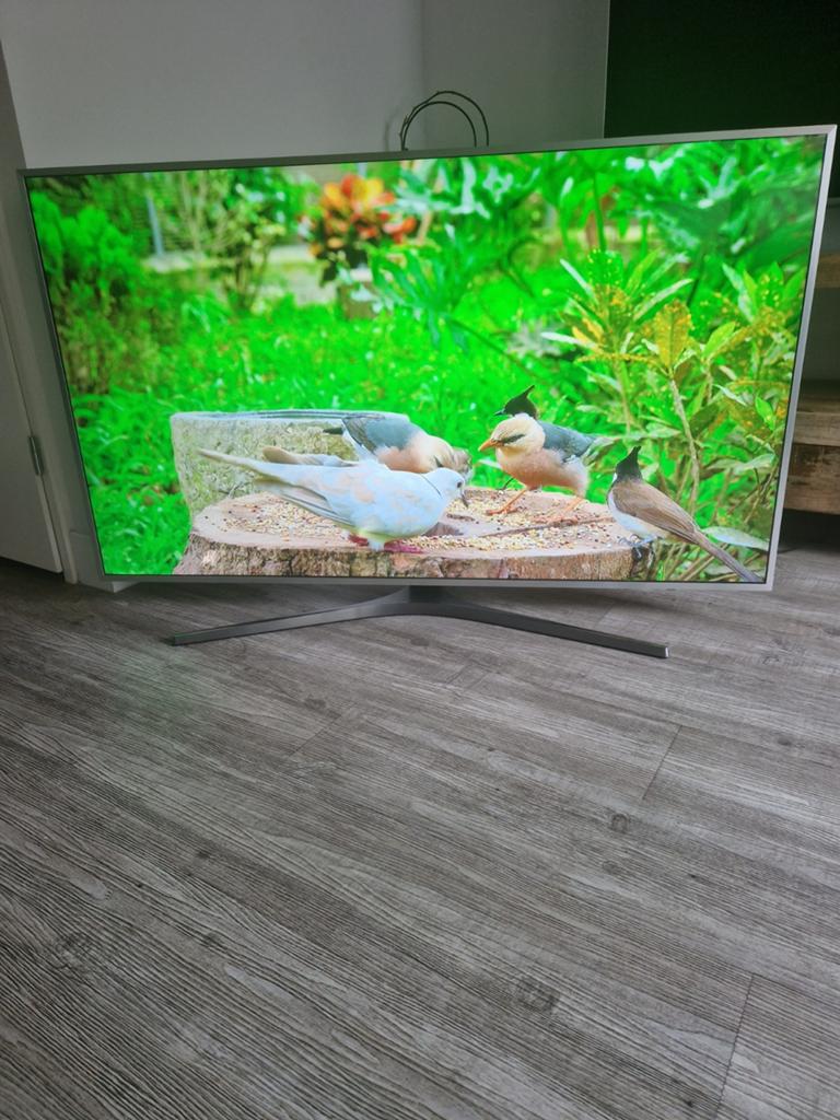 Samsung smart tv 55 inch 4K ultra HD, Ophalen, 50 Hz, Zo goed als nieuw, Samsung