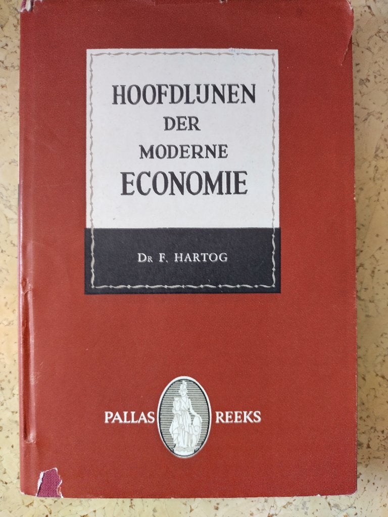 Hoofdlijnen der moderne economie pallas reeks, nr 8, Ophalen of Verzenden, Gelezen, Economie en Marketing