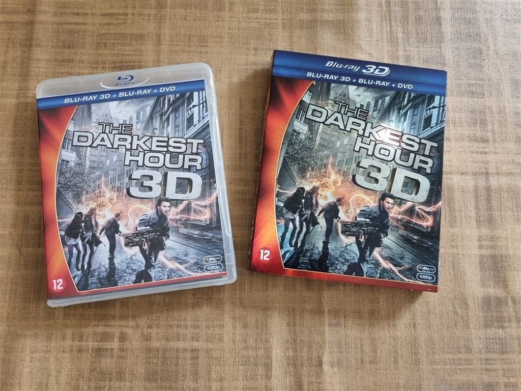 Blu Ray 3D + DVD The Darkest Hour, Cd's en Dvd's, Blu-ray, Inclusief DVD, Film, Science Fiction en Fantasy, Ophalen of Verzenden