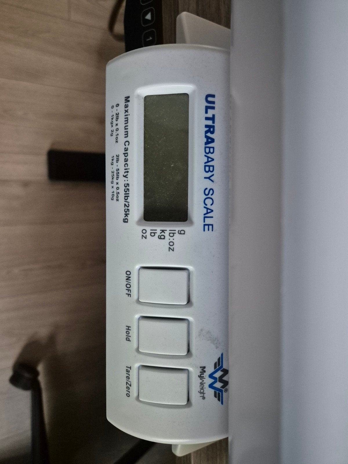 MyWeigh ULTRABABY SCALE babyweegschaal, Ophalen, Zo goed als nieuw