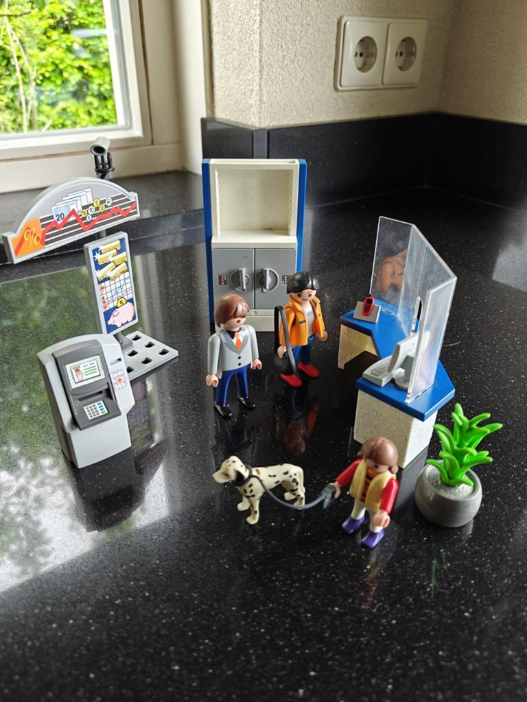 Playmobil bankbalie, Ophalen, Zo goed als nieuw, Jongen of Meisje