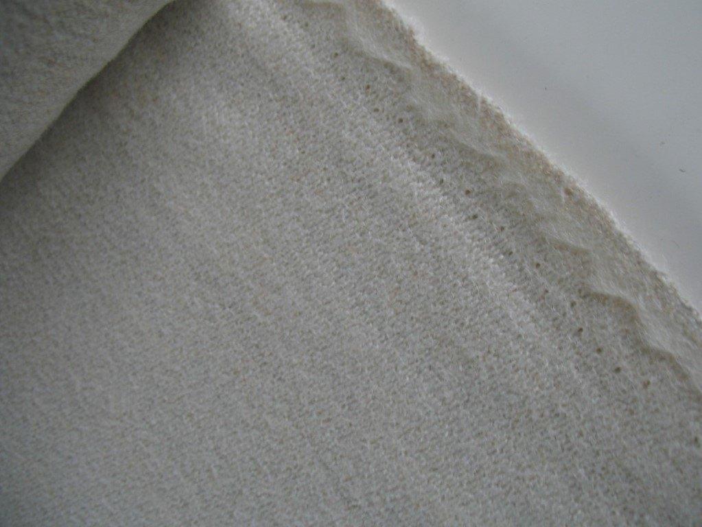 De Ploeg Felt 00; crème; restant meubelstof, Wol, 120 cm of meer, Beige, Ophalen of Verzenden