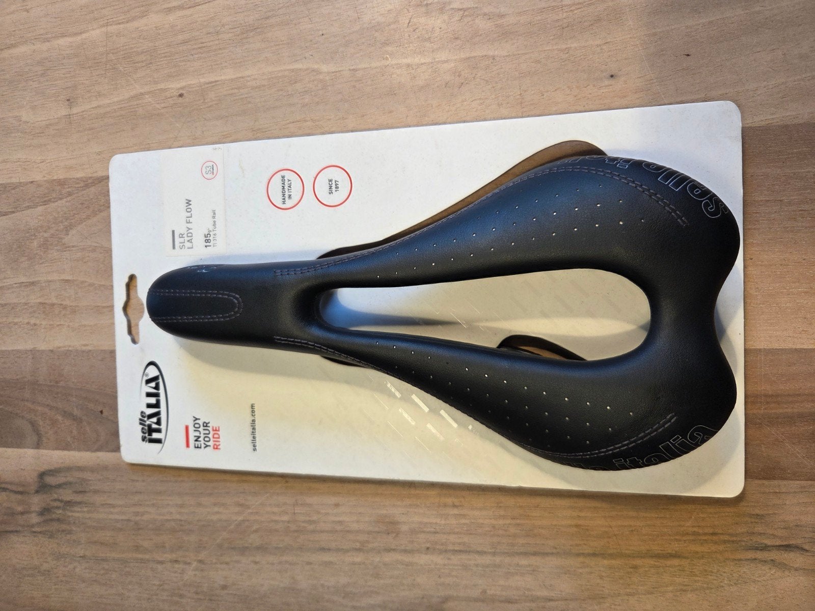 Selle Italia SLR Lady Flow Zadel - Zo goed als nieuw, Ophalen of Verzenden, Zo goed als nieuw, Zadel, Selle Italia
