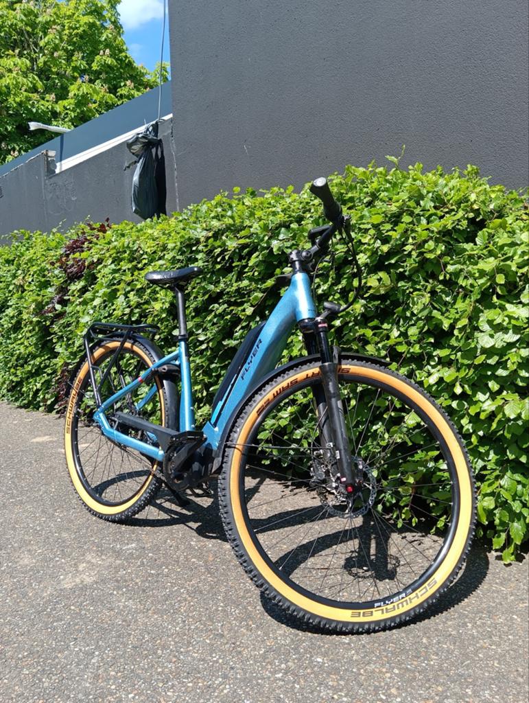 Flyer Upstreet5 E-bike - Perfect voor woon-werkverkeer, Gebruikt, 47 tot 50 cm, Schijfrem, Ophalen