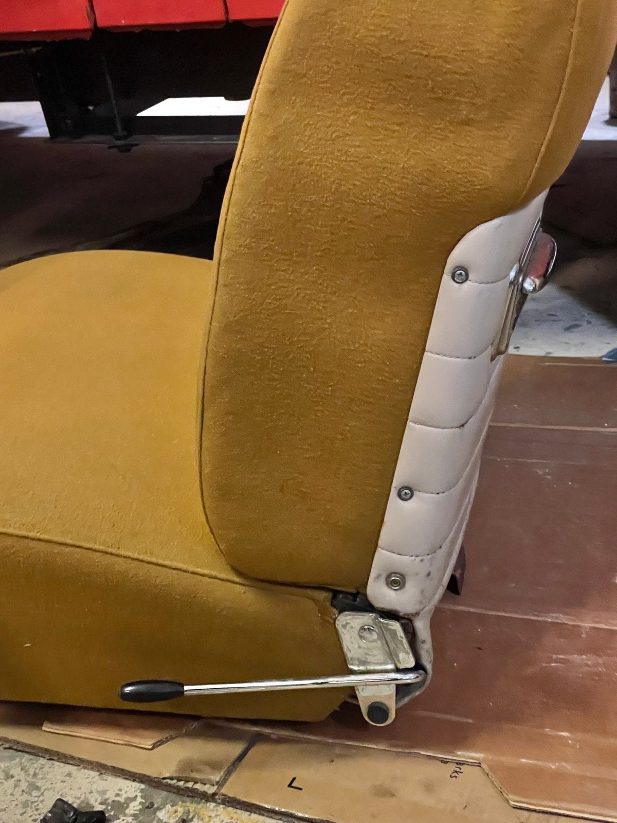 Citroën DS 1967 oldtimer gave originele oker bekleding set., Ophalen, Citroën