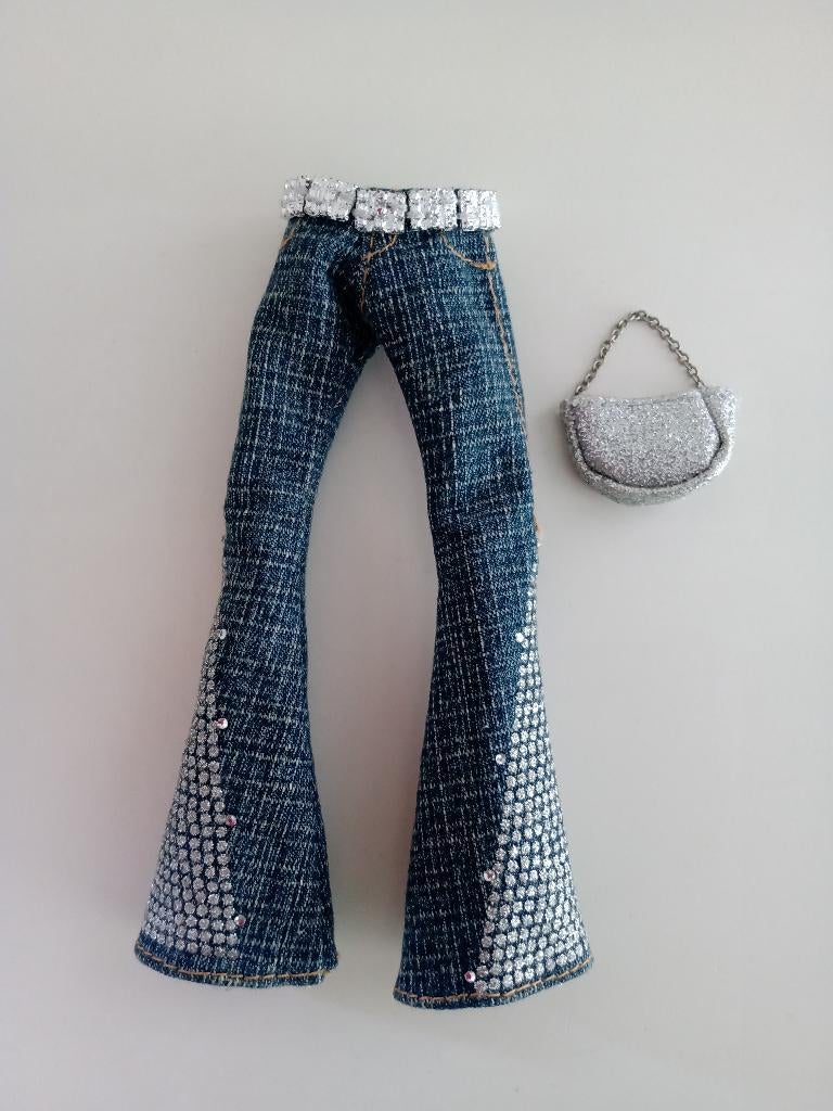 Broek en Tas voor BRATZ FOREVER DIAMONDZ - CLOE, Ophalen of Verzenden, Gebruikt, Kleertjes