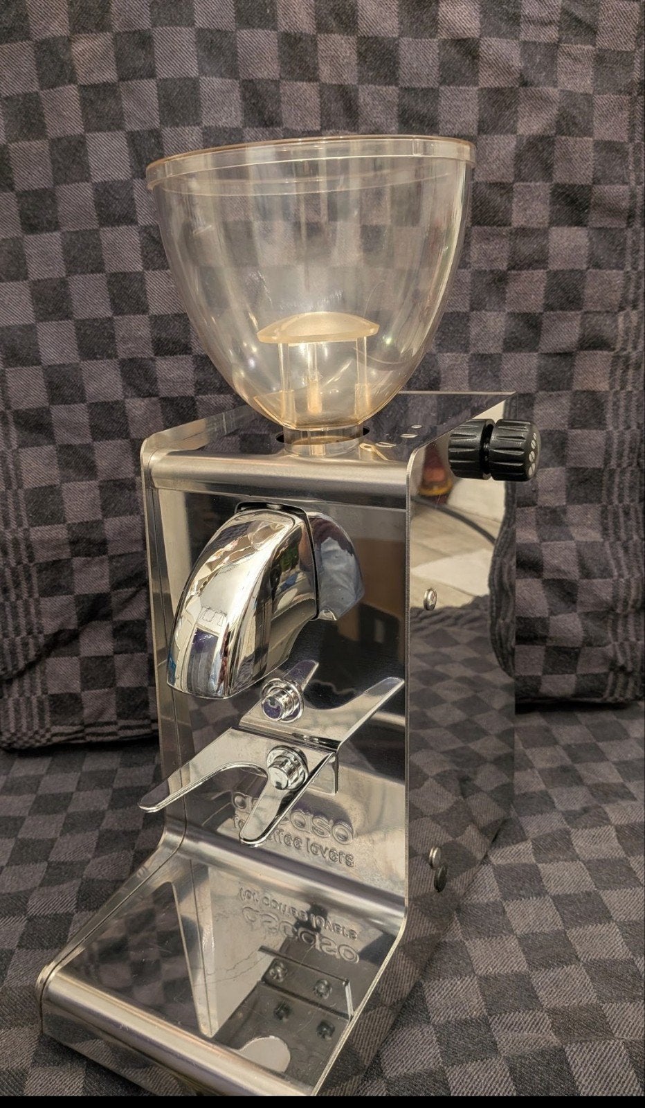 Ascaso I-Steel Koffiemolen - Nieuwstaat, Ophalen of Verzenden, Zo goed als nieuw, Koffiemachine