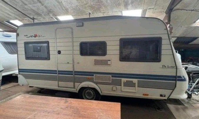 Caravan 4 pers. met voortent, luifel en slaapcabine, Ophalen of Verzenden
