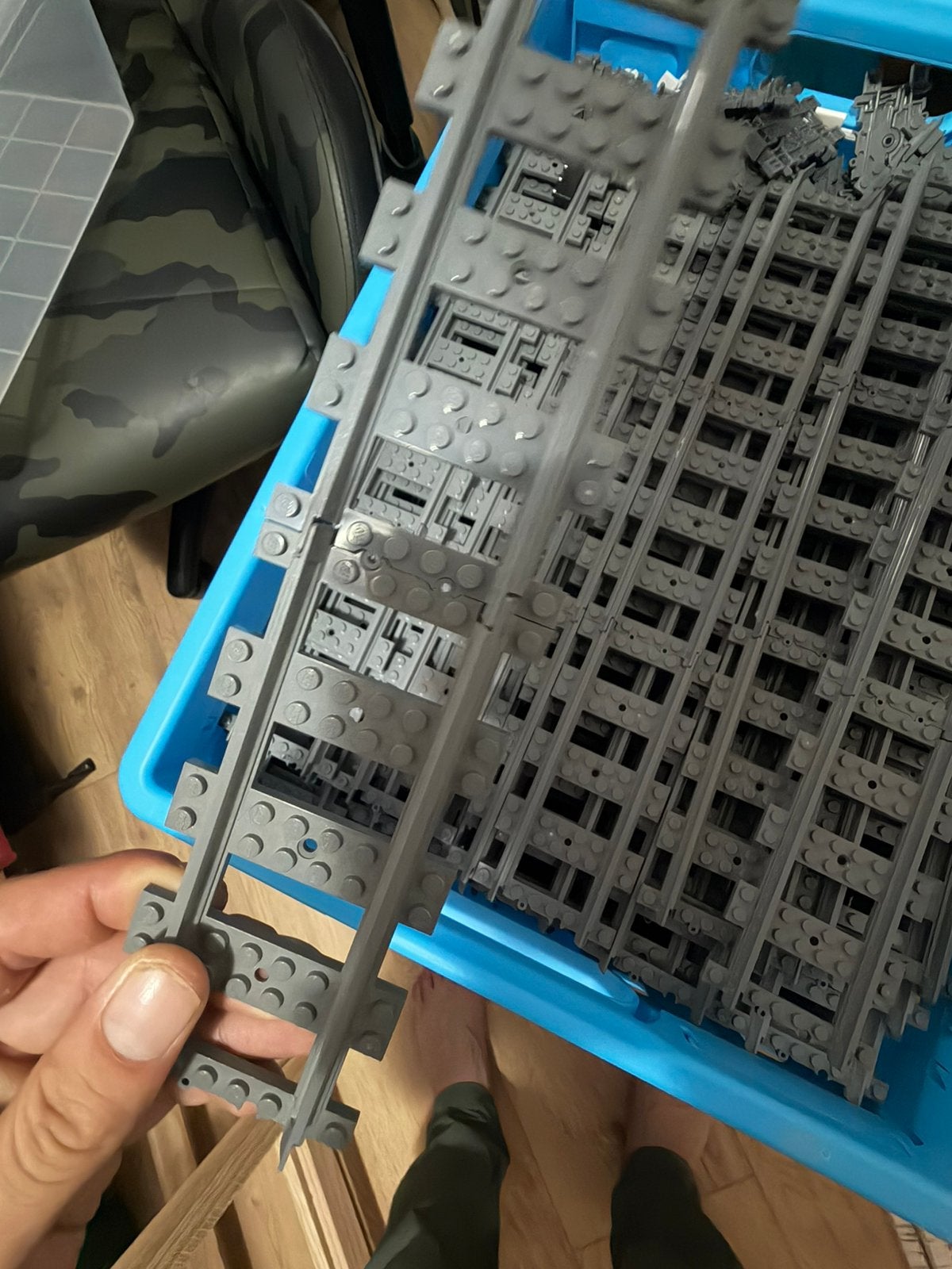 Lego rails, Ophalen of Verzenden, Gebruikt