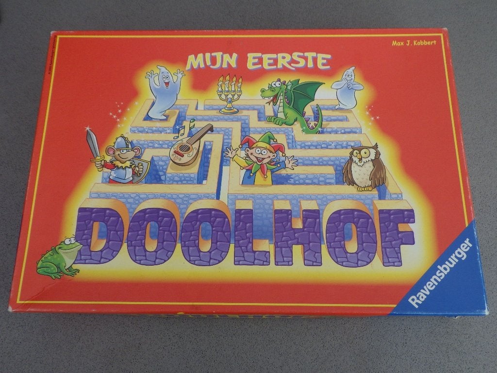 Doolhof mijn eerste, Hobby en Vrije tijd, Gezelschapsspellen | Bordspellen, Ophalen of Verzenden