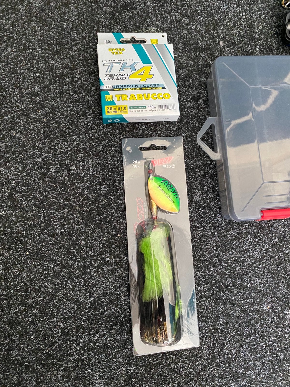 Annuleringsdeal Arca roofvis pakket incl set en kunstaas, Nieuw, S, H, Complete set