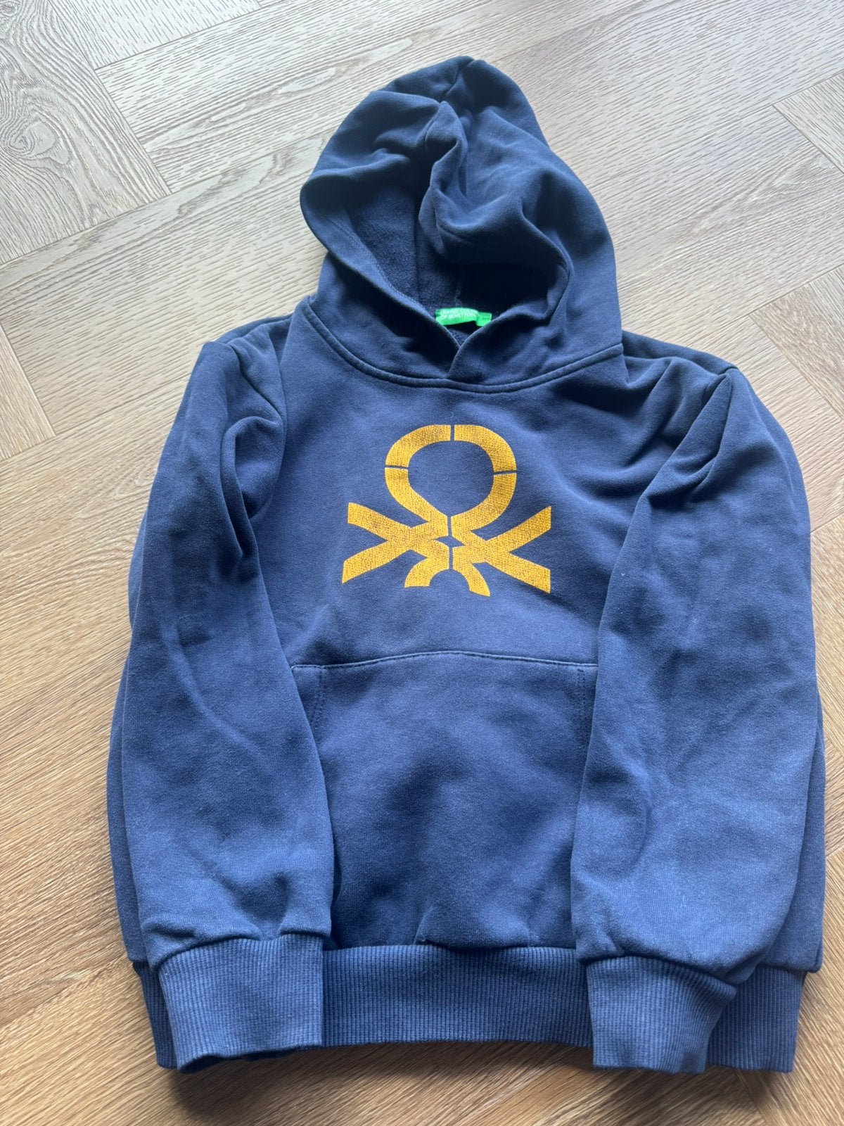 Capuchontrui Benetton, Ophalen of Verzenden, Gebruikt, Jongen, Trui of Vest