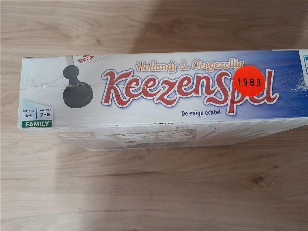 Keezenspel nieuw in seal - s1983, Hobby en Vrije tijd, Gezelschapsspellen | Bordspellen, Verzenden, Zo goed als nieuw