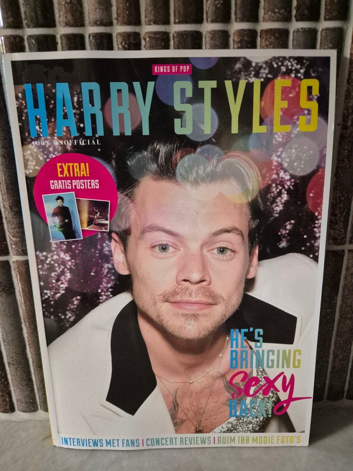 Harry Styles Magazine - Kings of Pop, Boeken, Tijdschriften en Kranten, Ophalen of Verzenden, Zo goed als nieuw, Muziek, Film of Tv