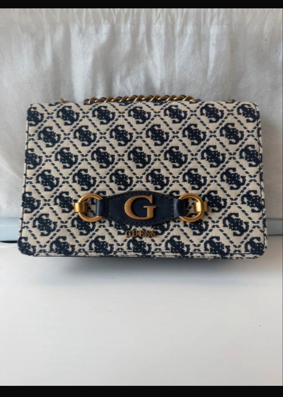 Guess Schoudertasje - nieuw, Ophalen, Nieuw, Blauw, Schoudertasje