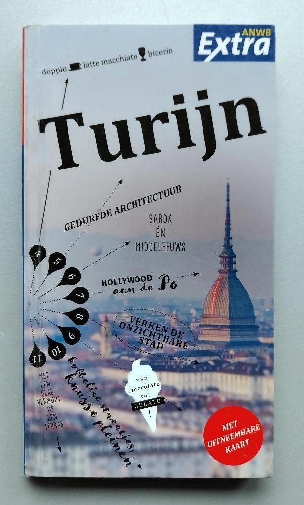 ANWB reisgids - Turijn, Europa, Ophalen of Verzenden, Zo goed als nieuw, Reisgids of -boek