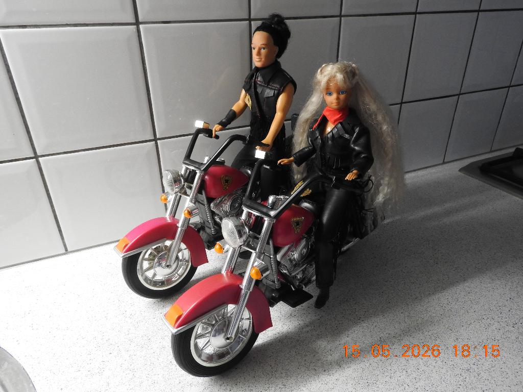 Steffy Easy Rider motoren en poppen, Ophalen of Verzenden, Zo goed als nieuw, Fashion Doll
