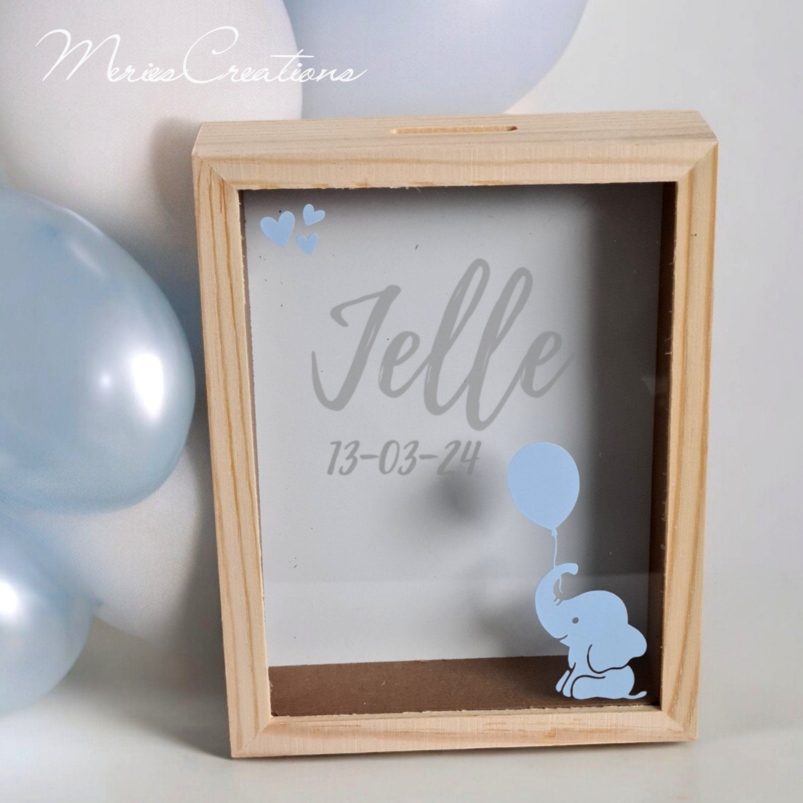 Geboorte spaarpot / kraamcadeau, Verzenden, Meriescreations, Meriescreations, Meriescreations