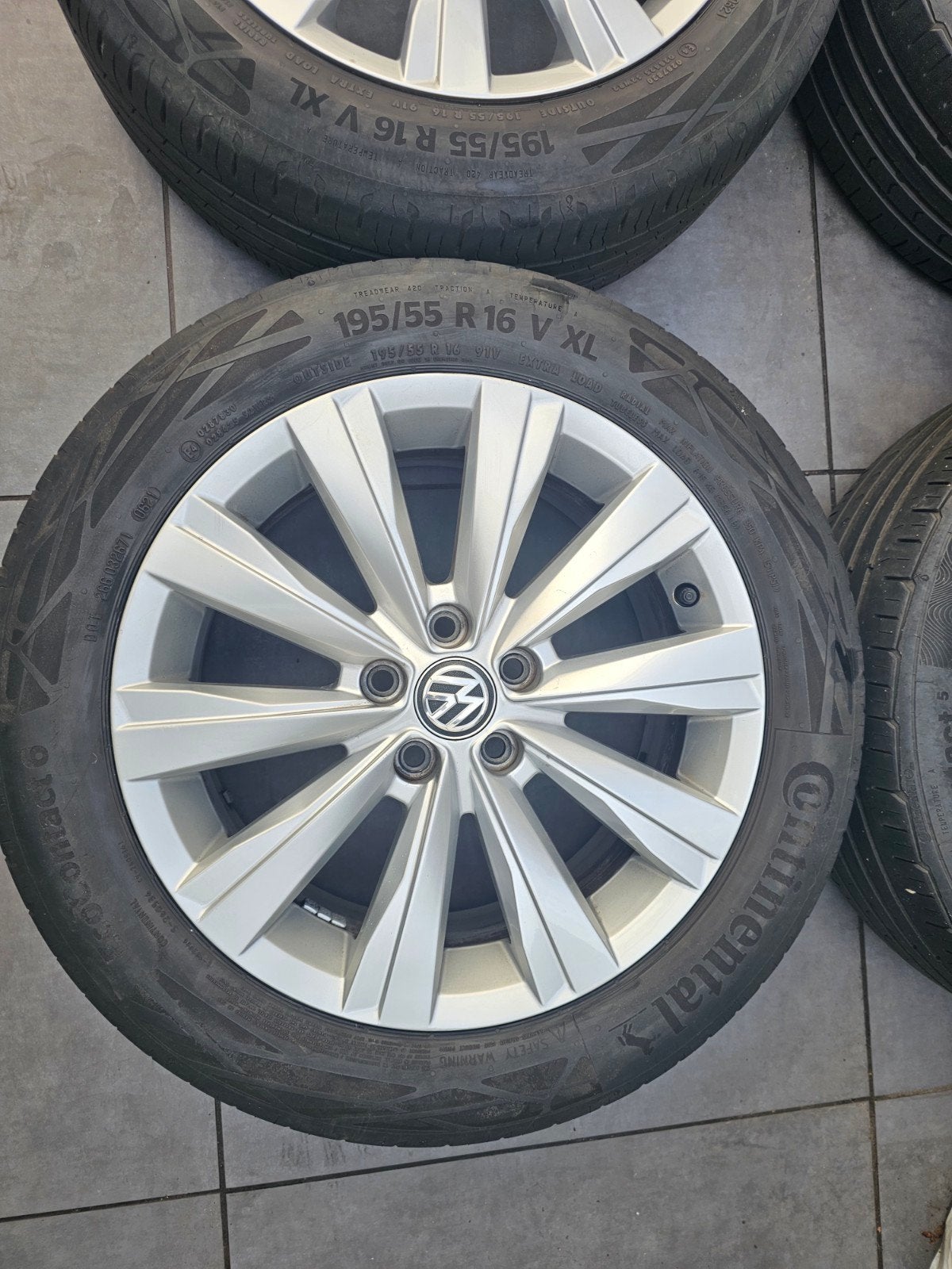 Vw. Polo Origineel 16 inch LAS MINAS velgen & zomerbanden, Ophalen