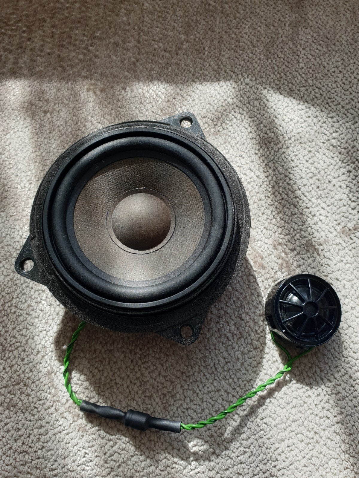 Bmw 1,3,5 series HIFI deur Speaker +tweeter, Ophalen, Zo goed als nieuw