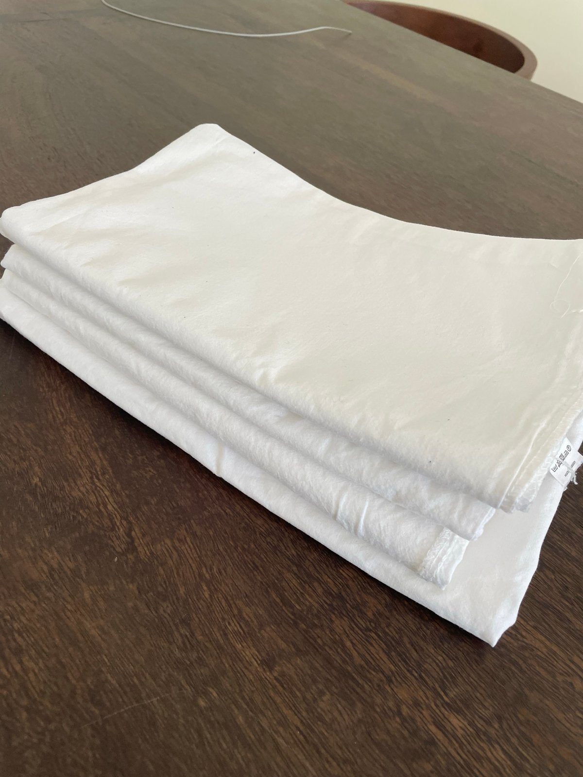 4 HEMA kussenslopen 60x70 cm - Goede staat, Ophalen, Wit, Kussenhoes, Zo goed als nieuw
