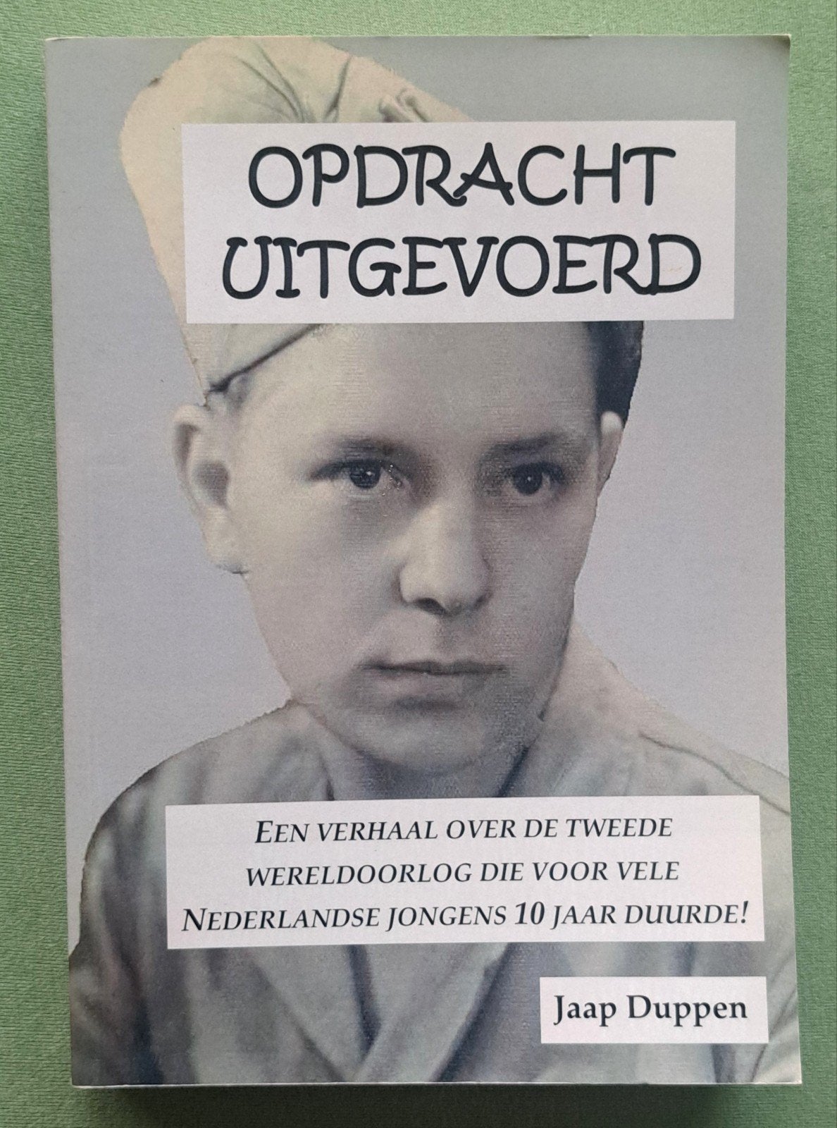 Opdracht uitgevoerd dienstplichtig militair naar Ned. Indië, Nieuw, Ophalen of Verzenden, 1945 tot heden, Jaap Duppen
