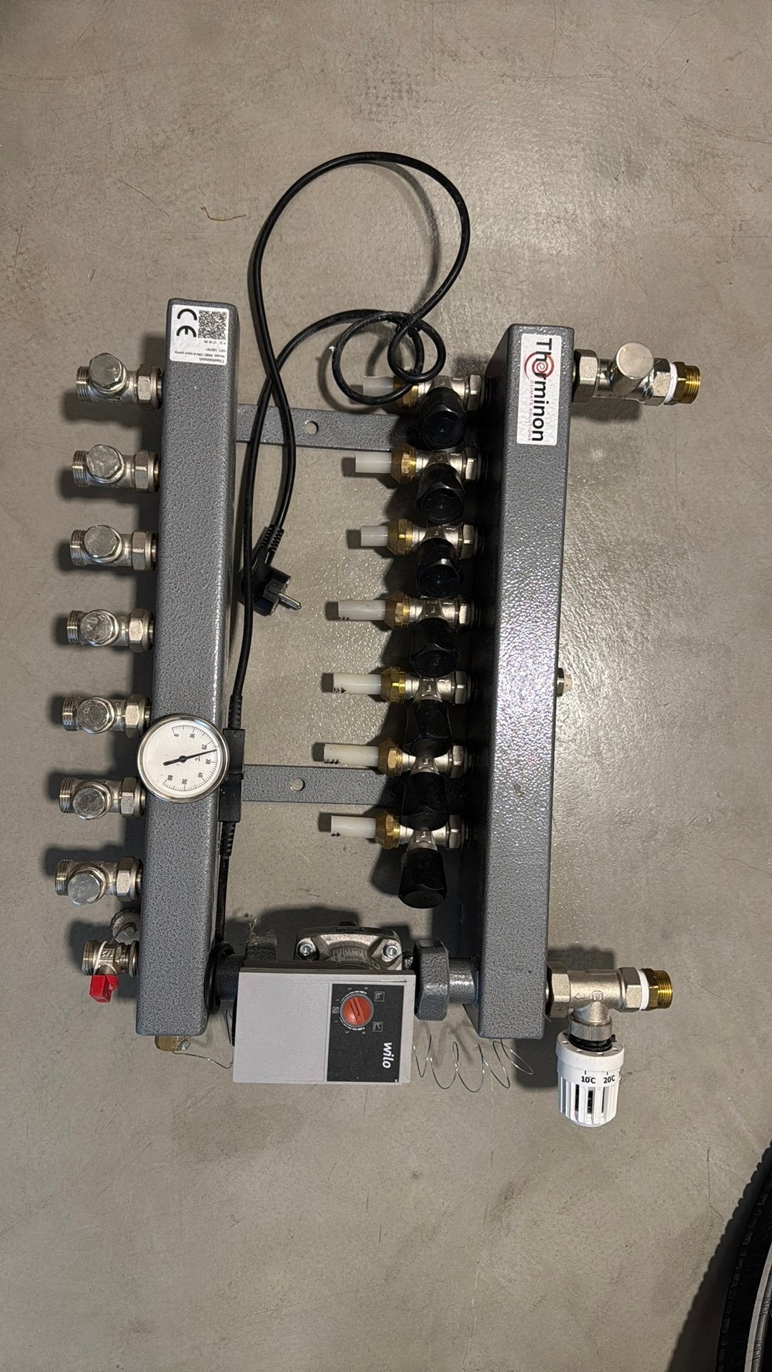 Therminon Vloerverwarming Verdeler (Model 5000 / DA+A label), Doe-het-zelf en Verbouw, Ophalen, Minder dan 30 cm, Overige typen