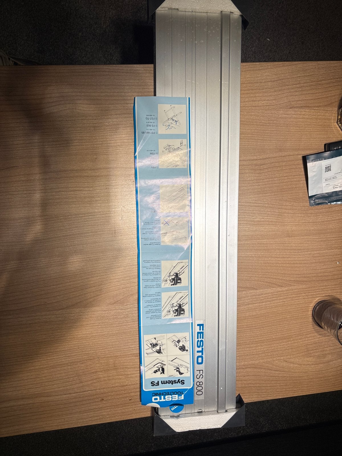 Festo FS 800 geleiderail voor zaagmachines, Ophalen of Verzenden, Zo goed als nieuw, Overige typen