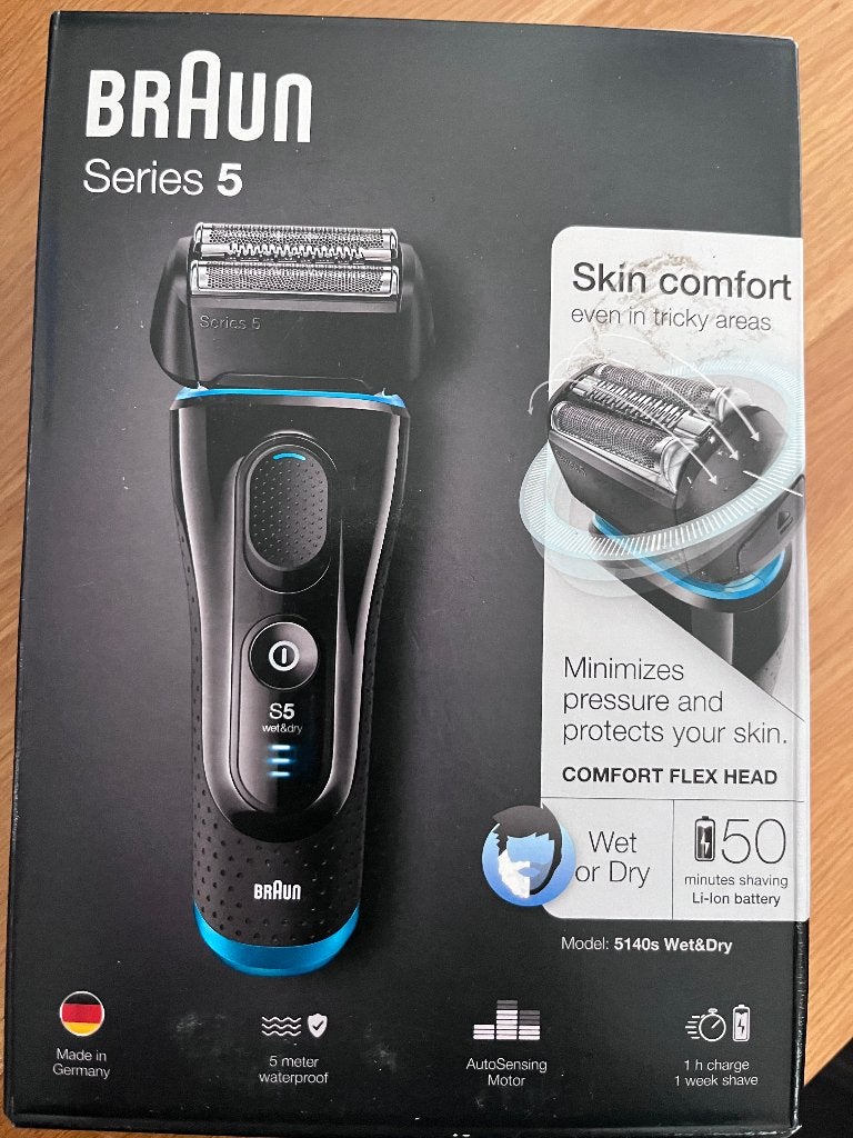 Braun Series 5 Scheerapparaat, Ophalen, Zo goed als nieuw, Scheren en Epileren