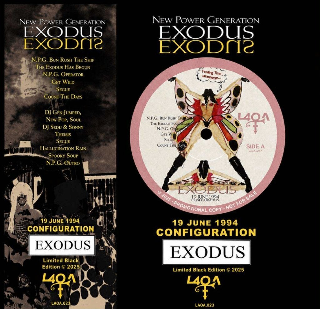 Prince - Exodus LP (19th June, 1994 Configuration) RARE, LP, Speciale editie, Nieuw in verpakking, Verzenden