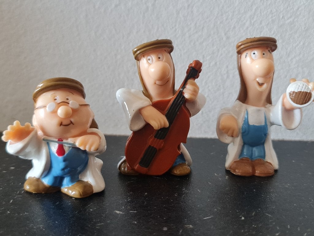 6 Tetley Figuren - England - 1995, Ophalen of Verzenden, Zo goed als nieuw