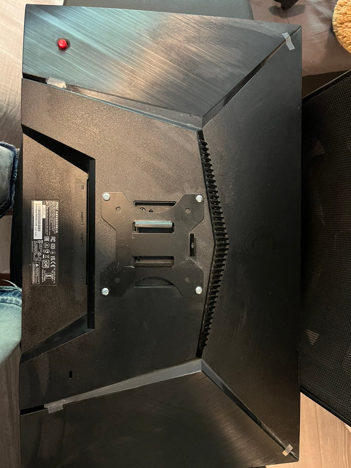 2x Msi 144 hz gaming monitor 24 inch, Ophalen, Gebruikt