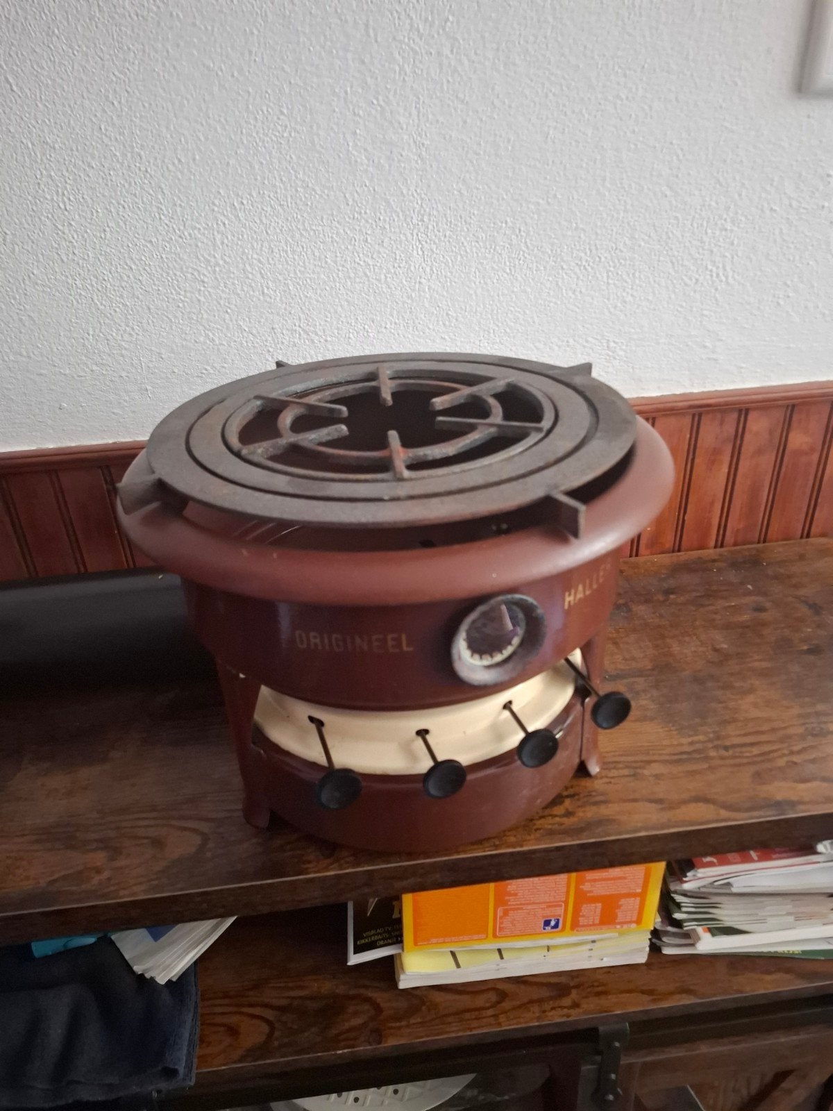 Originele Haller Petroleumkachel - Vintage Kooktoestel, Ophalen