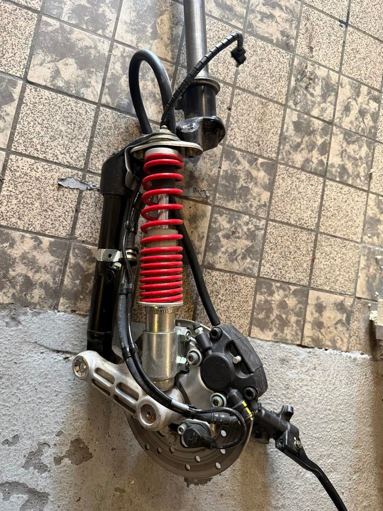 Vespa Sprint voorvork compleet, Fietsen en Brommers, Brommeronderdelen | Scooters, Gebruikt, Vespa, Overige typen, Ophalen