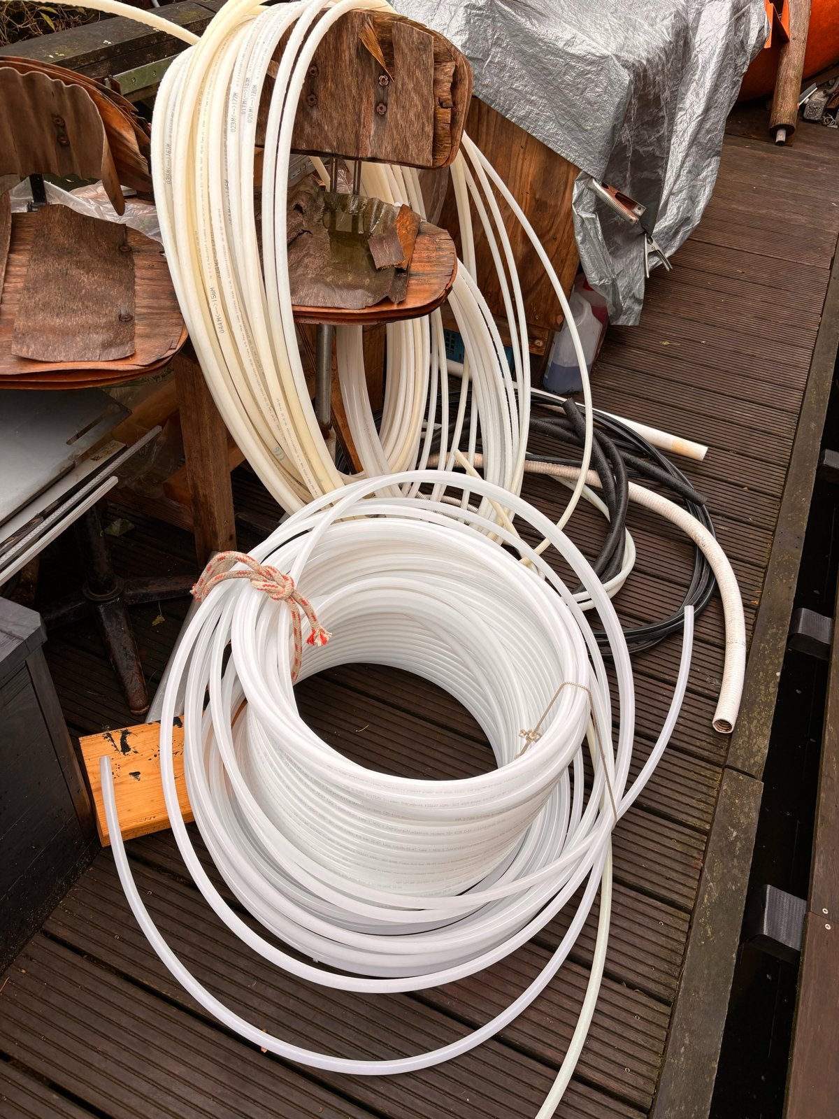 Vloerverwarming buis, Ophalen, Gebruikt, Pvc, 6 meter of meer