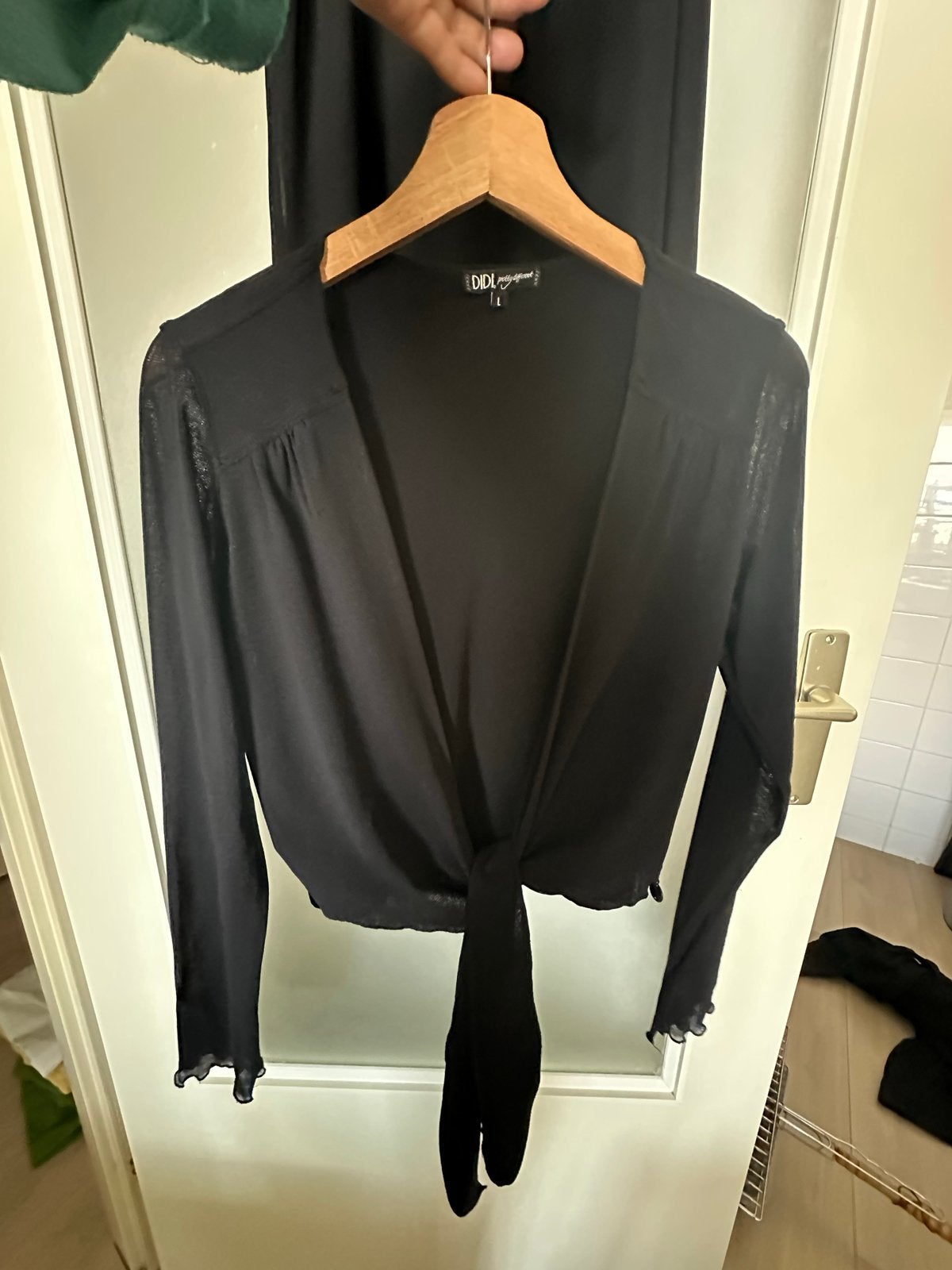 Zwart Didi Bolero Jasje Maat L, Kleding | Dames, Ophalen of Verzenden, Zo goed als nieuw, Maat 42/44 (L), Zwart