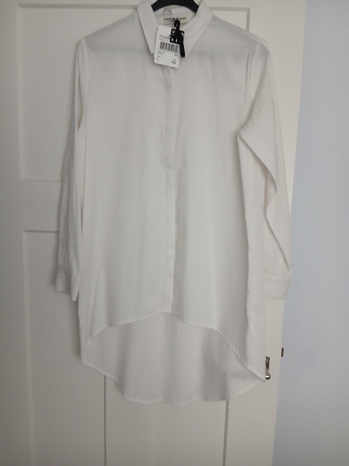 Margit Brandt Nieuwe Witte Blouse incl verz., Wit, Ophalen of Verzenden, Maat 36 (S), Margit Brandt