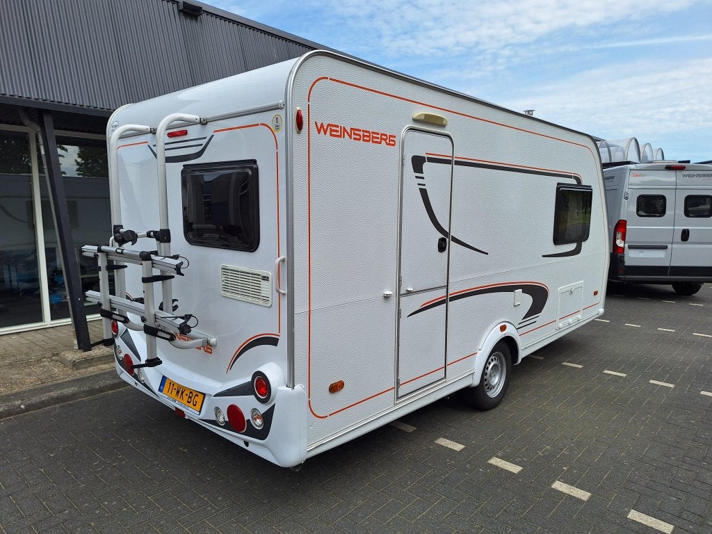Weinsberg CaraOne 420 QD MOVER EN VOORTENT, Caravans en Kamperen, Caravans, Overige merken, Bedrijf, 750 - 1000 kg, 4 tot 5 meter