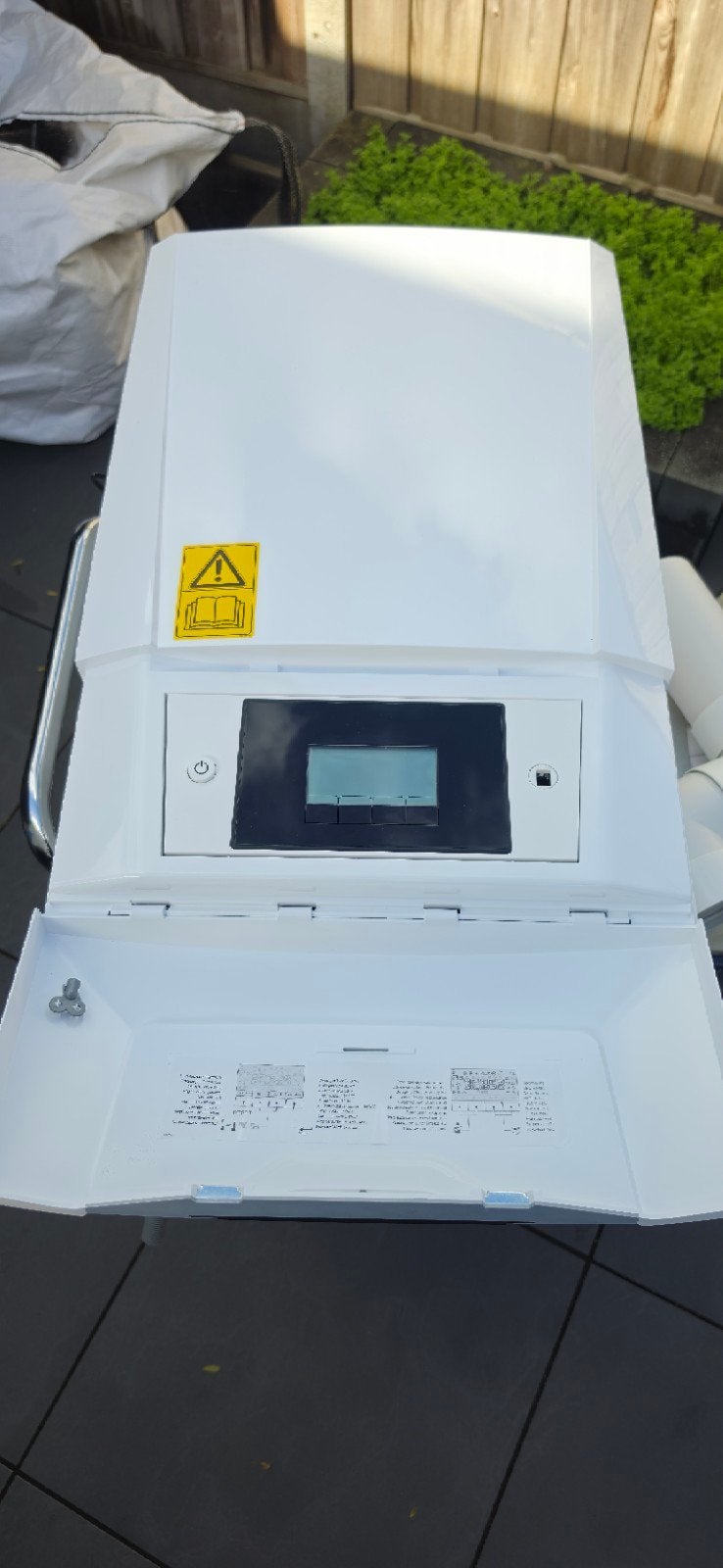 Remeha Calenta Ace 28c mei 2024(1,5 jaar oud), Ophalen, 30 tot 80 cm, Cv-ketel of Combi-ketel, Minder dan 60 cm