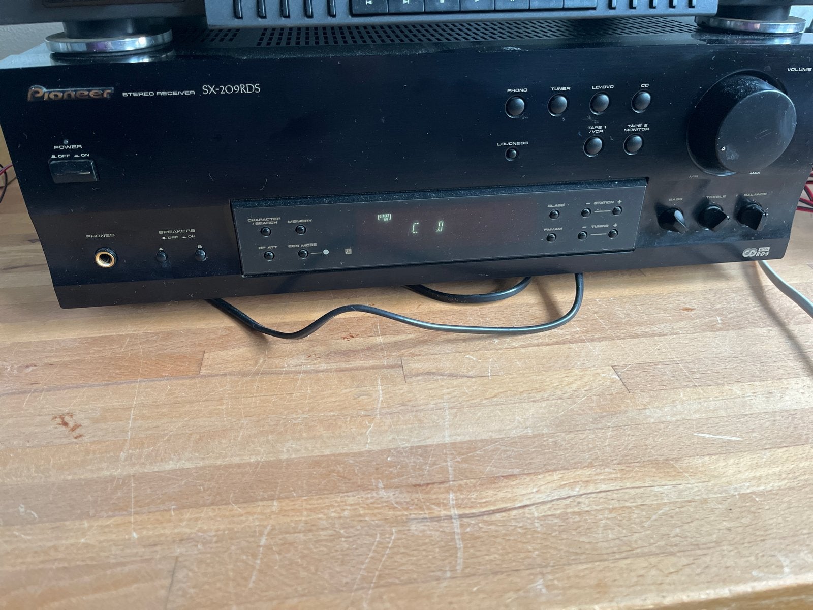 Pioneer SX-209RDS Stereo Receiver - Goede Staat, Audio, Tv en Foto, Versterkers en Receivers, Gebruikt, Stereo, 60 tot 120 watt