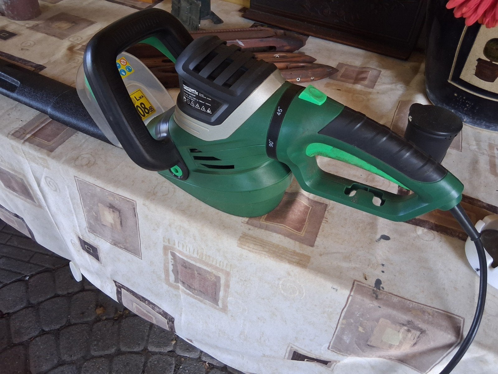 TOPCRAFT GARDEN Heggenschaar - Elektrisch, Ophalen, Gebruikt, Elektrisch, TOPCRAFT GARDEN