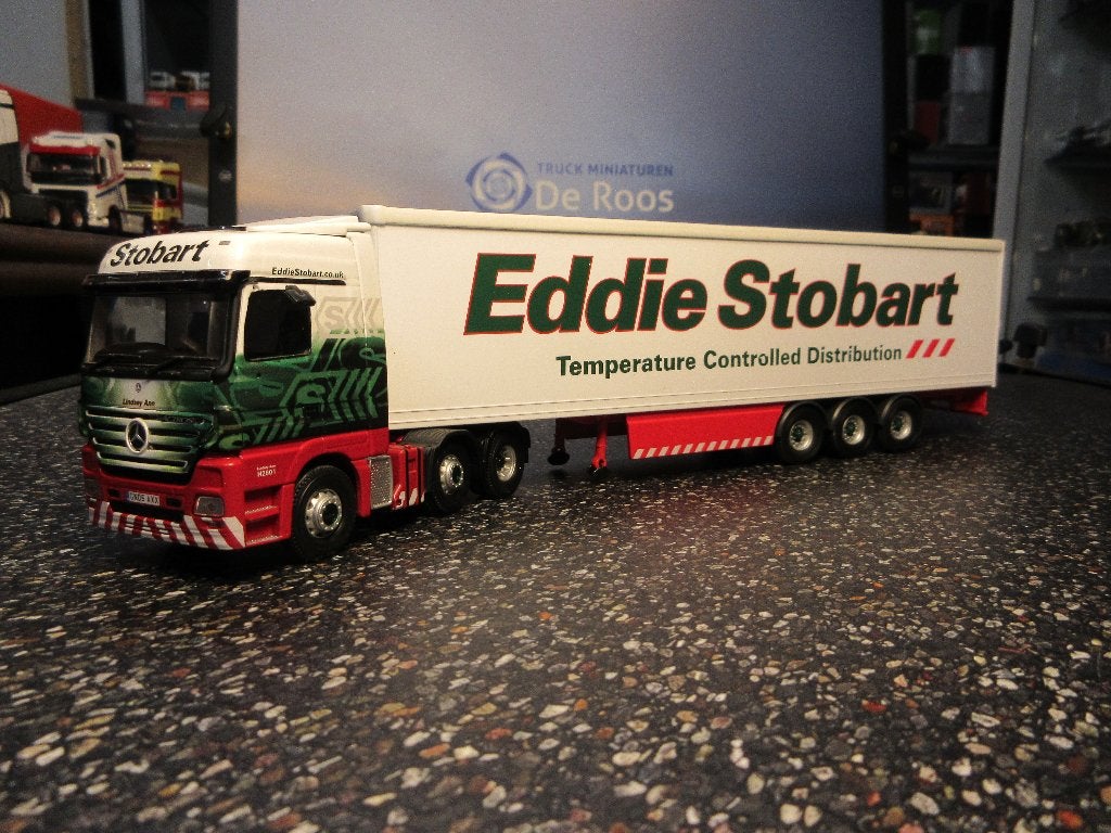 Corgi Mercedes Actros Eddie Stobart, Hobby en Vrije tijd, Ophalen of Verzenden, Nieuw, Bus of Vrachtwagen, Corgi