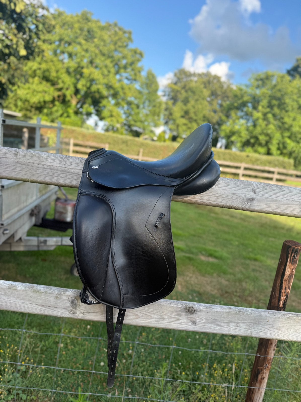 Kentaur Elektra dressuurzadel 2022 - 17 inch - MW, Dieren en Toebehoren, Ophalen, Zo goed als nieuw, Dressuur