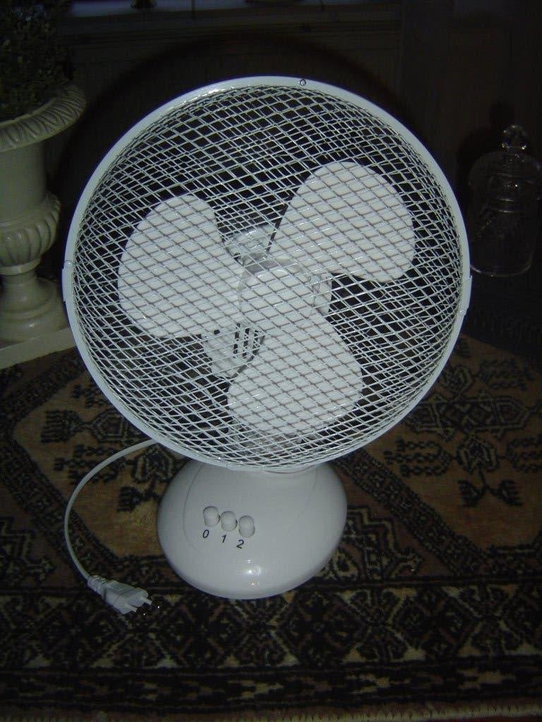 witte ventilator, Witgoed en Apparatuur, Ventilatoren, Ophalen of Verzenden, Statiefventilator